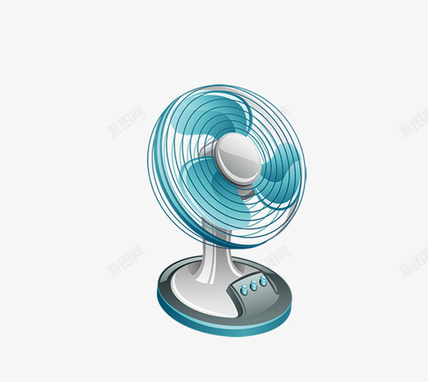 电扇png免抠素材_新图网 https://ixintu.com 夏日 电扇 风扇