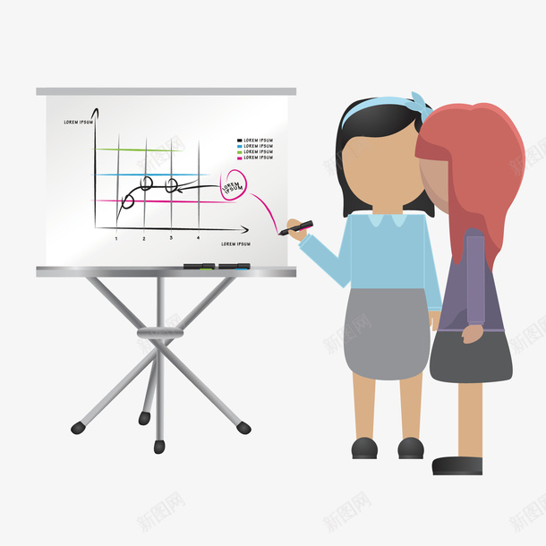 商务座谈会矢量图ai免抠素材_新图网 https://ixintu.com 卡通 商务 开会 矢量图