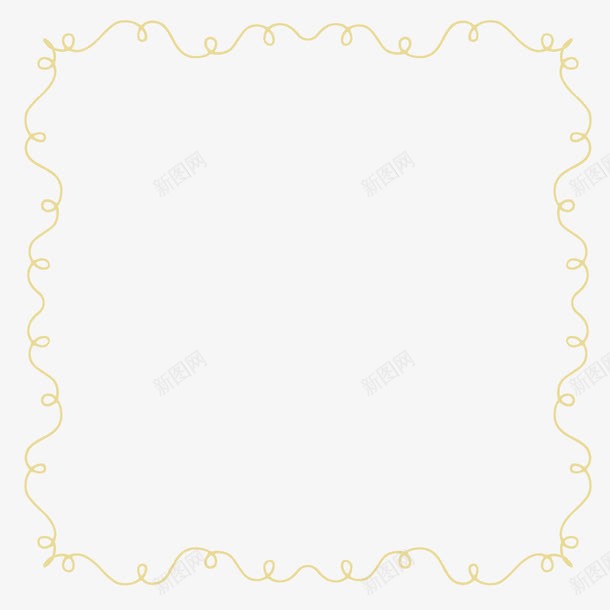 线纹边框png免抠素材_新图网 https://ixintu.com 线框 边框 边框底纹