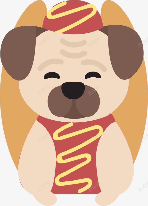 卡通创意狗狗png免抠素材_新图网 https://ixintu.com 动物 卡通创意狗狗 卡通狗狗 卡通狗狗装饰图案 手绘狗狗 狗年 狗狗标签 装饰图案