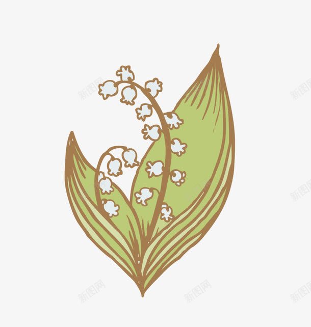 丁香花png免抠素材_新图网 https://ixintu.com PNG免费下载 树叶 植物 高清素材