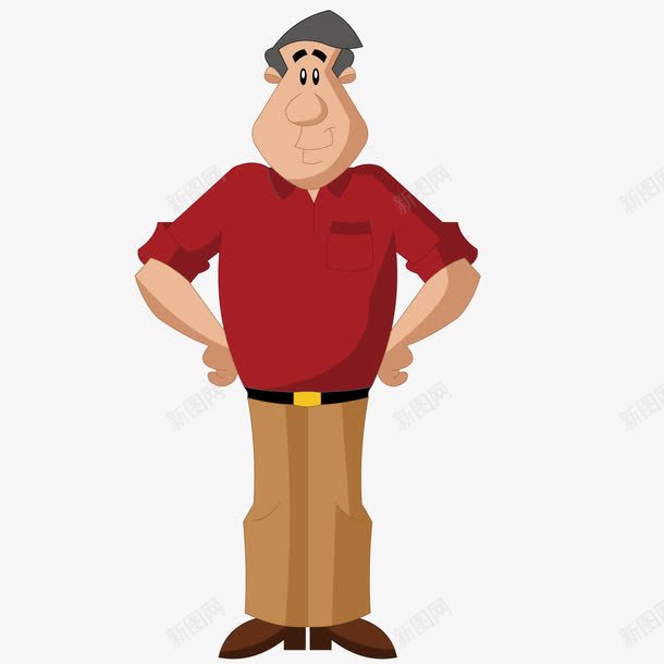 生气的领导png免抠素材_新图网 https://ixintu.com 卡通 生气 领导