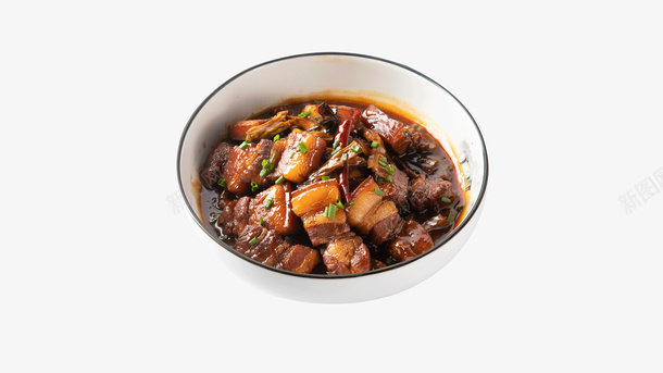 笋干红烧肉1png免抠素材_新图网 https://ixintu.com 红烧肉 肉 菜 食物
