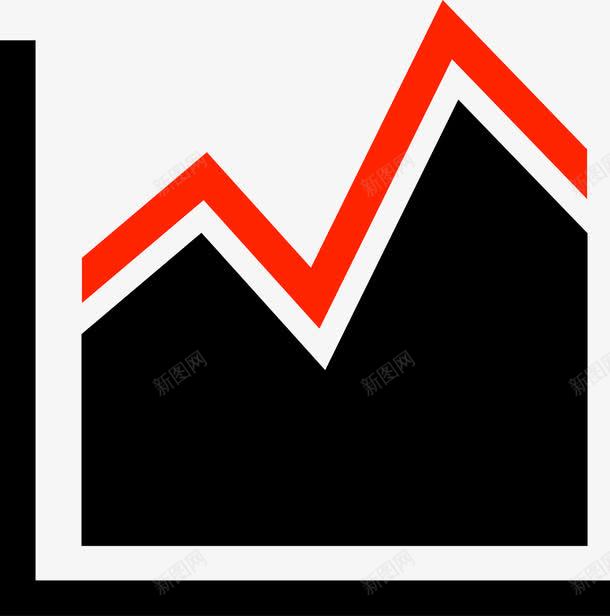 走势图png免抠素材_新图网 https://ixintu.com 上升 商务 科技 箭头涨价 股票 走势图 走向 走线 金融信息图表