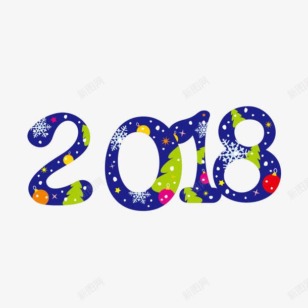 彩色圣诞2018字体png免抠素材_新图网 https://ixintu.com 2018 圣诞 字体 平面 彩色 活动 艺术 节日