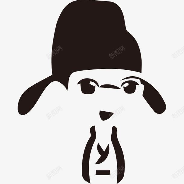 黑色戴官帽古人png免抠素材_新图网 https://ixintu.com 乌纱帽 古人 官帽 戴官帽 黑色