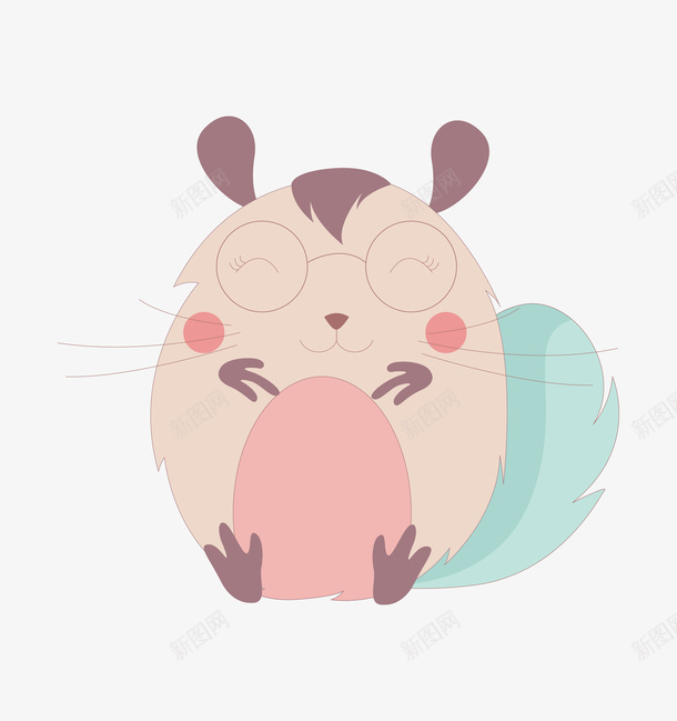 卡通可爱小动物装饰动物头像宠物png免抠素材_新图网 https://ixintu.com 动物可爱 卡通动物 卡通可爱小动物装饰动物头像宠物鼠免费下载 宠物鼠 小清新海报设计 手绘动物头像 萌萌哒的小动物 装饰卡通