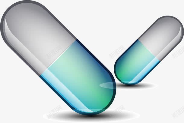 手绘梦幻胶囊png免抠素材_新图网 https://ixintu.com 手绘 梦幻 胶囊 蓝色