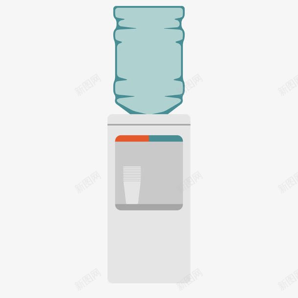 净水器冰箱png免抠素材_新图网 https://ixintu.com 冰箱 净水器 手绘