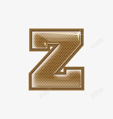 金属网字母z图标png_新图网 https://ixintu.com 创意数字 工业风 金属网字母数字