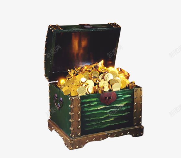 箱子金币金币箱钱宝藏png免抠素材_新图网 https://ixintu.com 宝藏 箱子 金币 金币箱 钱
