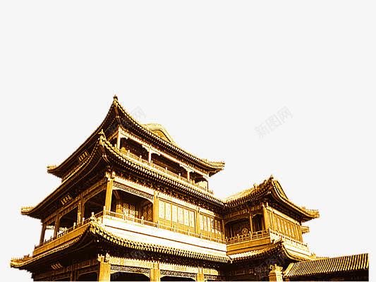 中国风手绘中国风建筑图标png_新图网 https://ixintu.com 中国风 中国风图标 中国风图片素材 卡通古典图片 古典图标 建筑 手绘古典 故宫