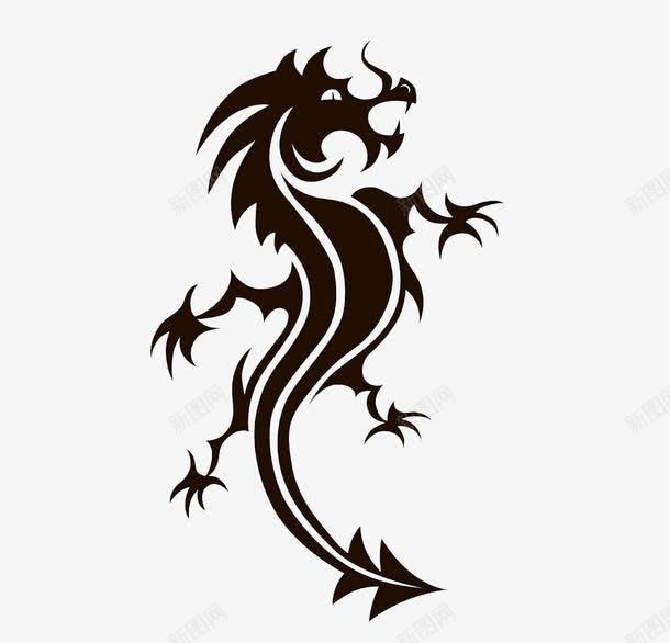 传统花纹龙纹身装饰图案矢量图eps免抠素材_新图网 https://ixintu.com 传统 图案 花纹 装饰 龙纹身 矢量图