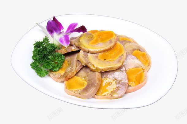 蛋黄鸭胸png免抠素材_新图网 https://ixintu.com 中华美食 传统美食 美味熟菜 餐饮美食