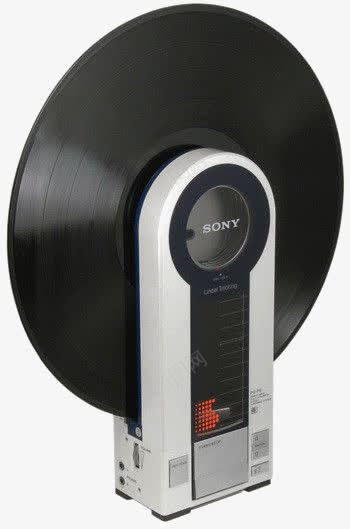 黑胶碟片png免抠素材_新图网 https://ixintu.com HIFI音乐 产品实物 复古碟片 索尼播放器 音乐