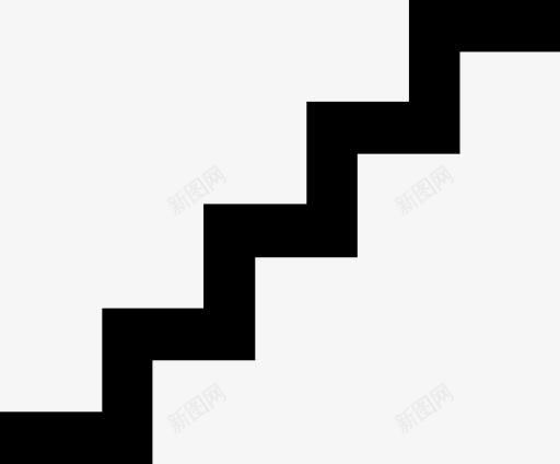 楼梯AIGA符号标志图标png_新图网 https://ixintu.com Stairs 楼梯