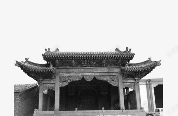 复古风大戏台png免抠素材_新图网 https://ixintu.com 古戏台 复古 复古风 大戏台 戏台