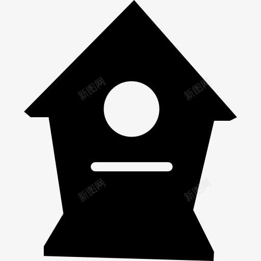 鸟的家图标png_新图网 https://ixintu.com 动物 家 形状 房子 轮廓 鸟 鸟包