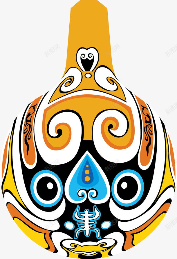 创意京剧脸谱图png免抠素材_新图网 https://ixintu.com 京剧人物 京剧变脸 京剧脸谱 人物脸谱 变脸 国粹 脸谱 花脸