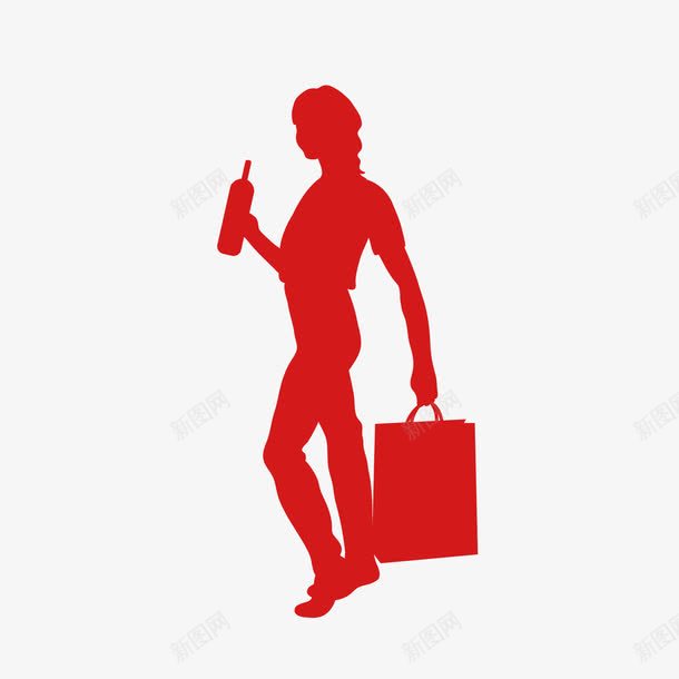 女人剪影人物剪影图案png免抠素材_新图网 https://ixintu.com 人物剪影图标 人物剪影矢量图 卡通小人图案 女人剪影图片 手绘 手绘人物剪影 手绘素材