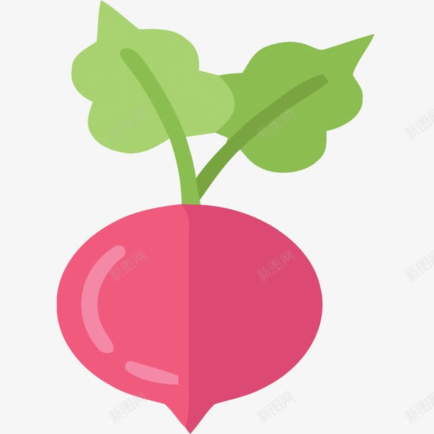 扁平粉色萝卜png免抠素材_新图网 https://ixintu.com 扁平 扁平素材 矢量素材 粉色 粉色素材 素材 萝卜 萝卜素材