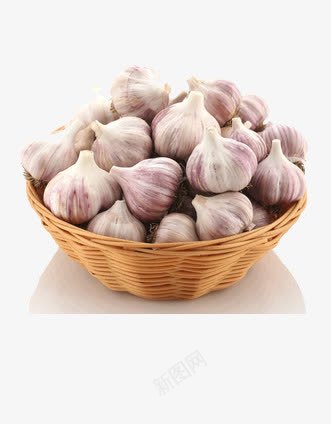 一蓝子蒜头png免抠素材_新图网 https://ixintu.com 佐料 食物 香料