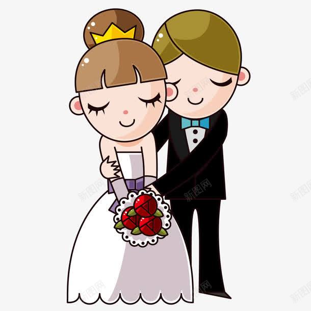 甜蜜夫妇png免抠素材_新图网 https://ixintu.com 卡通 夫妇 甜蜜