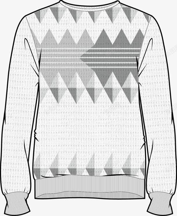 毛衣png免抠素材_新图网 https://ixintu.com 简笔画 素描 黑白画