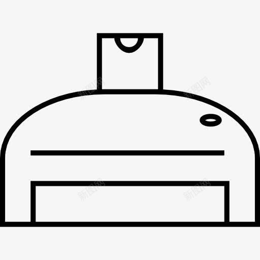 行式打印机图标png_新图网 https://ixintu.com 办公耗材 印刷 打印机 打印纸的打印机 技术 纸
