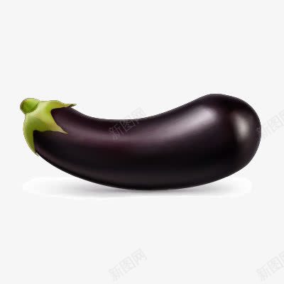 茄子png免抠素材_新图网 https://ixintu.com 蔬菜茄子紫