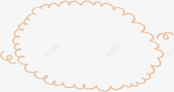 不规则花纹边框png免抠素材_新图网 https://ixintu.com 不规则 可爱 花纹 边框