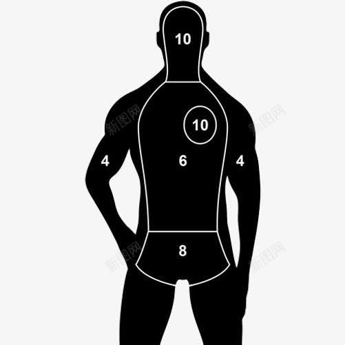 人体部位png免抠素材_新图网 https://ixintu.com 人体 简笔画 身体 部位 黑色