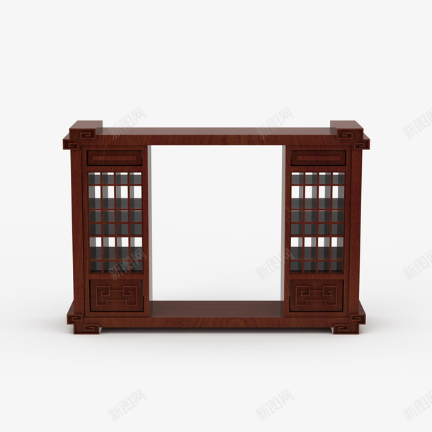 对称长形古典中式花窗png免抠素材_新图网 https://ixintu.com 中式 中式花窗 古典 古典中式花窗 对称长形古典中式花窗 花窗 长形花窗