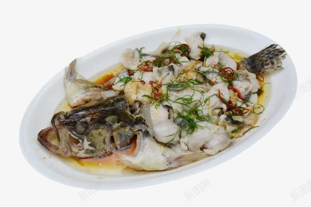 桂花鱼png免抠素材_新图网 https://ixintu.com 美食 菜谱 餐饮