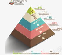 金字塔图表矢量图图标eps_新图网 https://ixintu.com PPT元素 商务图标 金字塔 矢量图