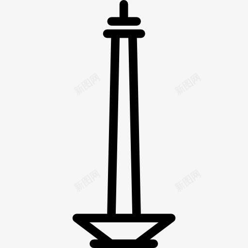 国家纪念碑图标png_新图网 https://ixintu.com 亚洲 印度尼西亚 国家纪念碑 地标建筑 纪念碑