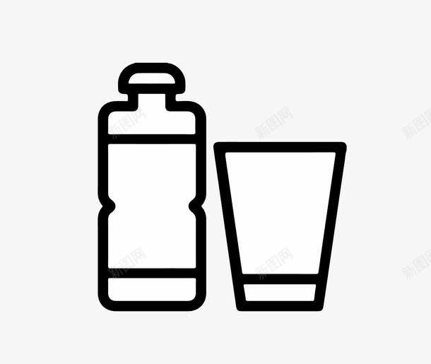 矿泉水瓶png免抠素材_新图网 https://ixintu.com ai格式 nb 卡通 容器 扁平化设计 水 瓶 矢量图免费 矿泉水 矿泉水瓶 饮料