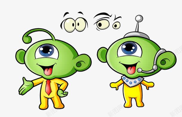 卡通独眼外星人png免抠素材_新图网 https://ixintu.com 卡通 卡通外星人 卡通眼睛 外星人 独眼外星人 眼神