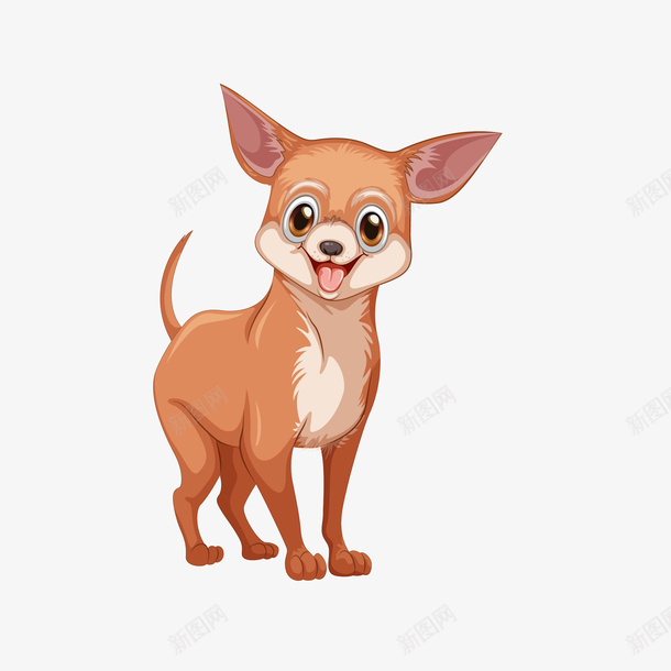 卡通可爱小狗动物矢量图eps免抠素材_新图网 https://ixintu.com 卡通 卡通动物 卡通的 可爱 可爱动物 可爱的动物 小狗 矢量图