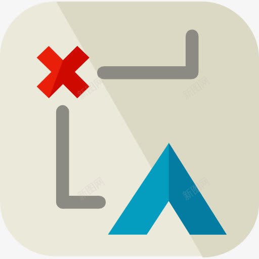 目标图标png_新图网 https://ixintu.com 地图 地图和位置 游戏 目标 路线