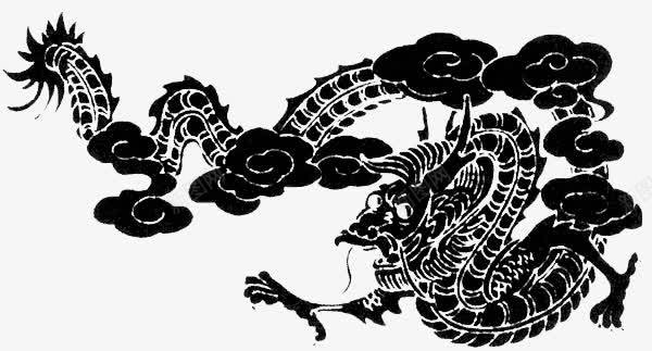 龙图腾png免抠素材_新图网 https://ixintu.com 中国龙 图腾 壁画 龙 龙之九子 龙形图腾