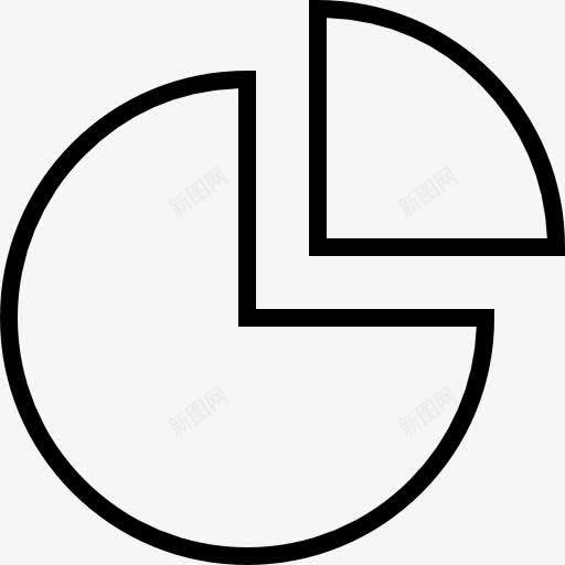 饼图图标png_新图网 https://ixintu.com 业务 图形 数据 统计 营销 财政 饼图