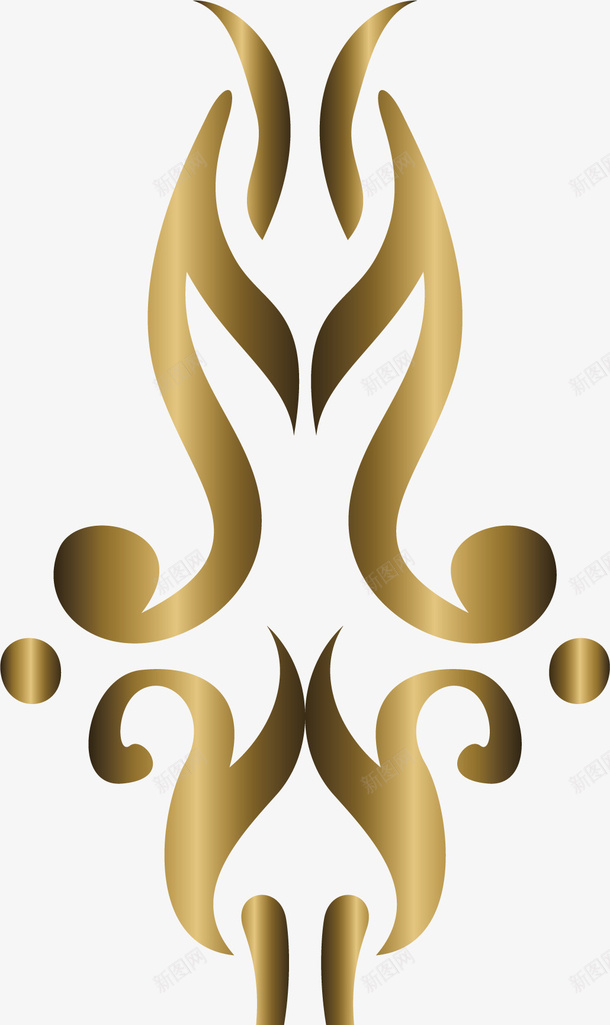 金色纸花矢量图ai免抠素材_新图网 https://ixintu.com 墙纸花纹 手绘 纸花 纸花纹 纸花边 设计 金色纸花 矢量图
