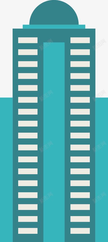 创意高层地标建筑图标png_新图网 https://ixintu.com 创意设计 图标 高层地标建筑
