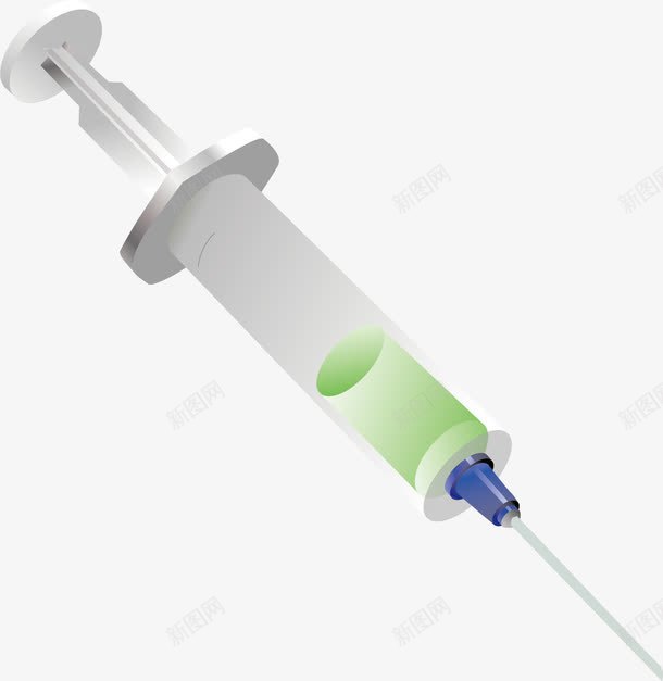 注射器元素png免抠素材_新图网 https://ixintu.com png矢量元素 卡通 注射器矢量 针头