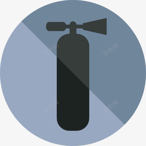 灭火器图标png_新图网 https://ixintu.com 安全信号 工具和器具 急救 救火工具 消防 灭火器