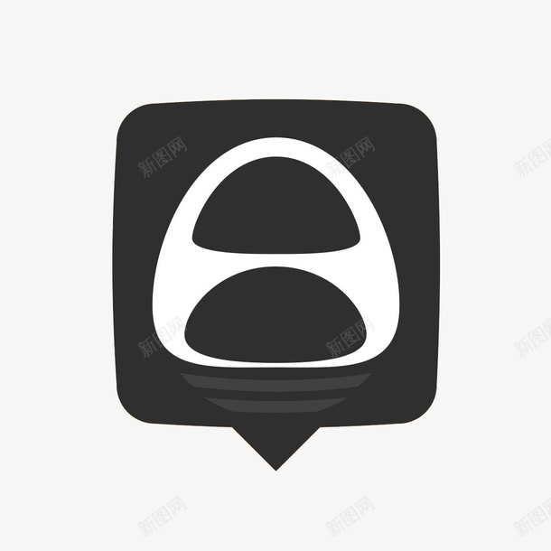 高铁灰白png免抠素材_新图网 https://ixintu.com 快速 标志 灰白 高铁矢量图