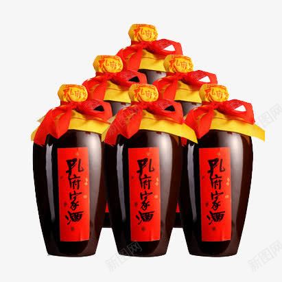 孔府家酒png免抠素材_新图网 https://ixintu.com 500ml 产品实物 孔府家酒 白酒 陶天下