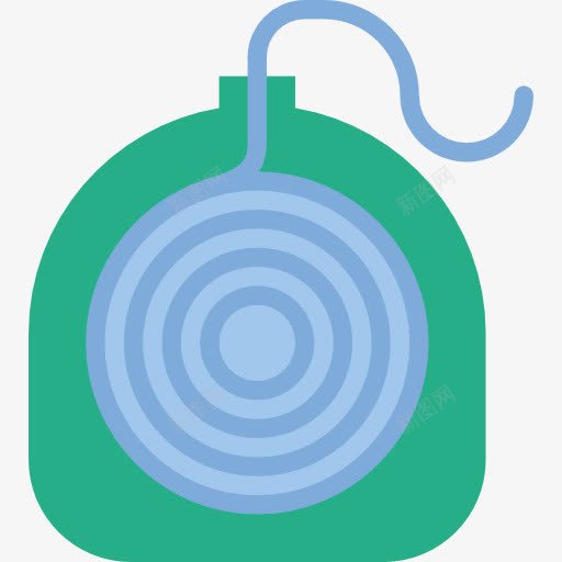 牙线图标png_新图网 https://ixintu.com 个人护理 健康护理 医学 卫生 牙医 牙科 牙线 牙线盒