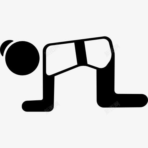 女孩在狗的位置图标png_新图网 https://ixintu.com 体育 女人 平静 放松 瑜伽 运动